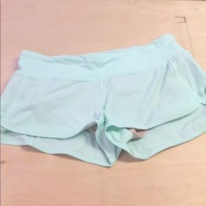 Mint Lululemon Speed Shorts Size 6